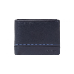 Lavor Δερμάτινο Ανδρικό Πορτοφόλι Μπλε 1-3812